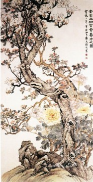 Luhui affluence flowers traditional China Oil Paintings